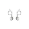 Alegoria Jewellery Women's Silver Calla Earrings