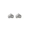 Alegoria Jewellery Women's Silver Orchid Earrings