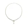Alegoria Jewellery Women's White / Gold Bavella Choker