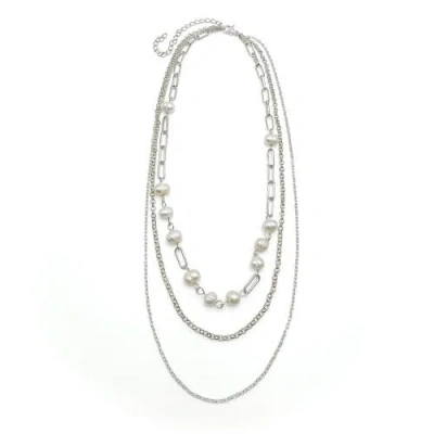 Alegria Accessories Coquett Necklace In Silver