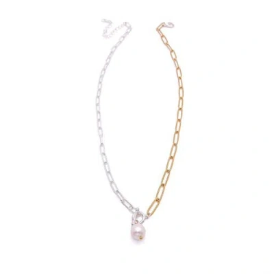 Alegria Accessories Duo Necklace In Orange