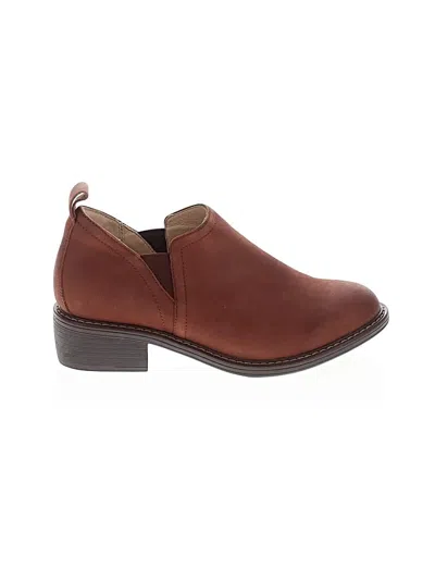 Pre-owned Alegria Ankle Boots In Brown