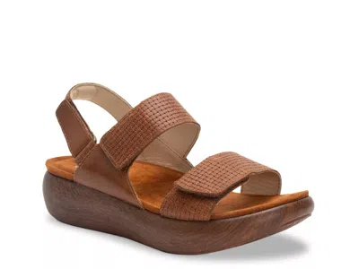 Alegria Bailee Wedge Sandal In Brown