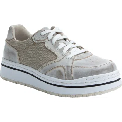Alegria By Pg Lite Alyster Platform Sneaker In Cream