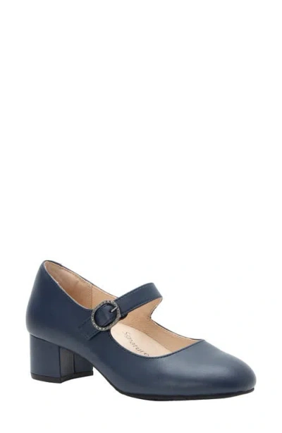 Alegria By Pg Lite Ameliah Mary Jane Pump In Blue