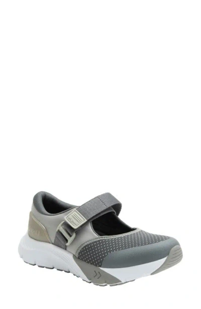 Alegria By Pg Lite Atlis Mary Jane Trainer In Grey