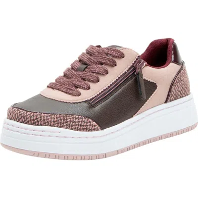 Alegria By Pg Lite Averie Platform Sneaker In Brown