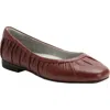 Alegria By Pg Lite Beka Ballet Flat In Burgundy