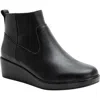 Alegria By Pg Lite Hadi Platform Wedge Bootie In Black