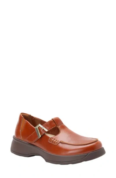 Alegria By Pg Lite Jensie Mary Jane Shoe In Brown