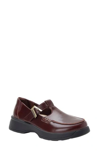 Alegria By Pg Lite Jensie Mary Jane Shoe In Brown