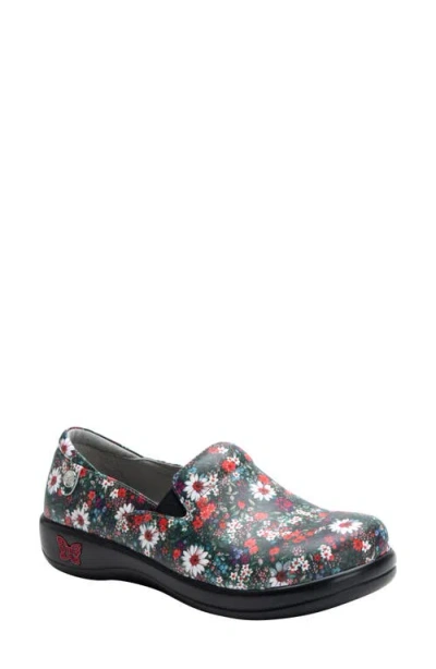 Alegria By Pg Lite Keli Embossed Clog Loafer In Sugar N Red Spice