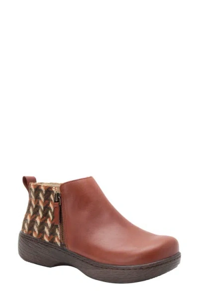Alegria By Pg Lite Oaklee Bootie In Brown