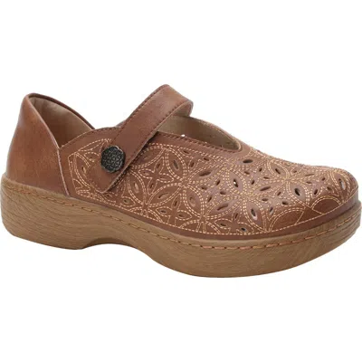 Alegria By Pg Lite Opheliah Clog In Brown