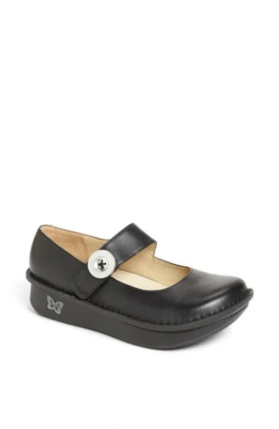 Alegria By Pg Lite Paloma Platform Mary Jane In Black