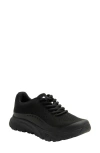 Alegria By Pg Lite Revl Knit Sneaker In Black
