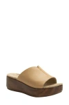Alegria By Pg Lite Triniti Platform Wedge Slide Sandal