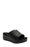 Alegria By Pg Lite Triniti Platform Wedge Slide Sandal