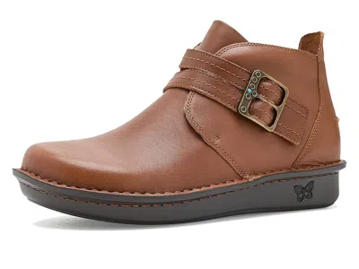 Alegria Caiti Women's Boots Washed Umber: Eu 37 (us Women's 7-7.5) Regular, Leather In Brown