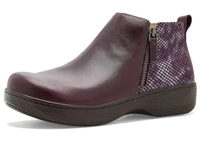 Alegria Classic Women's Boots Merlot: Eu 37 (us Women's 7-7.5) Regular In Animal Print