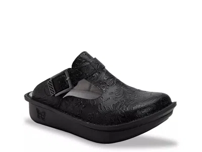 Alegria Classic Work Clog In Black