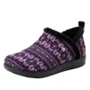 Alegria Cozee Coz-7632 Women's Santa Fe Berry Sherpa Lined Slippers Jobb051 In Multi