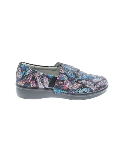 Pre-owned Alegria Flats In Blue
