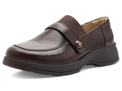 Alegria Janna Women's Flat Shoes Dark Chocolate: Eu 39 (us Women's 9) Regular In Brown