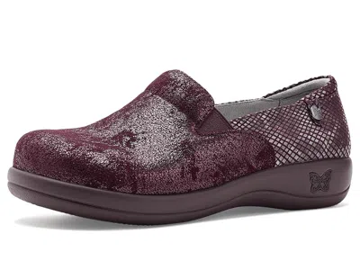 Alegria Keli Women's Slip On Shoes Glimmer Burgundy: Eu 37 (us Women's 7-7.5) Regular