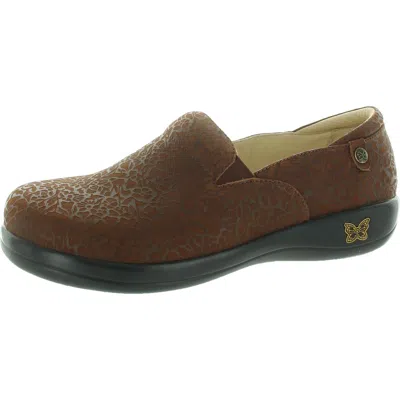 Alegria Keli Womens Padded Insole Leather Clogs In Multi