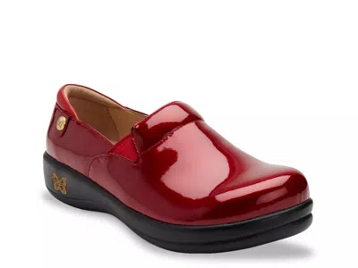Alegria Keli Work Slipon In Burgundy