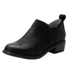Alegria Merle Ankle Boot In Black Burnish In Multi