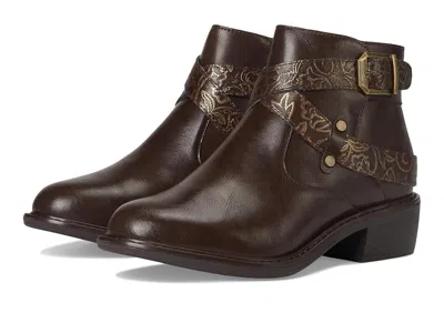 Alegria Millie Women's Boots Embroider Me Brown: Eu 37.5 (us Women's 7.5) Regular, Leather
