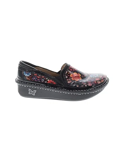 Pre-owned Alegria Mule/clog In Black