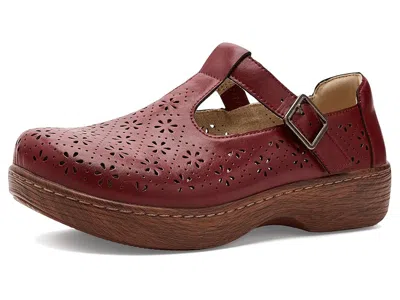 Alegria Odessa Women's Dress Flat Shoes Red Breeze: Eu 35 (us Women's 5-5.5) Regular In Multi