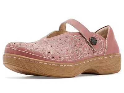Alegria Ophelia Women's Flat Shoes Dusty Rose Breeze: Eu 43 (us Women's 13) Regular In Pink
