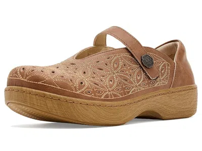 Alegria Ophelia Women's Flat Shoes Worn Congnac Breeze: Eu 42 (us Women's 11.5-12) Regular In Brown