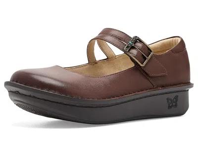 Alegria Paloma Women's Maryjane Shoes Chestnut: Eu 42 (us Women's 11.5-12) Regular In Brown