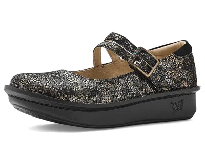 Alegria Paloma Women's Maryjane Shoes Twilight Bloom: Eu 42 (us Women's 11.5-12) Regular In Black