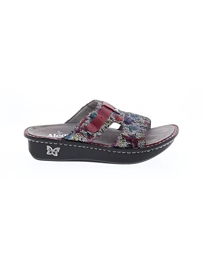 Pre-owned Alegria Sandals In Red