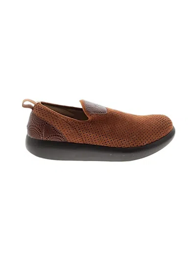 Pre-owned Alegria Sneakers In Brown
