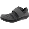 Alegria Stretch Manmade Casual And Fashion Sneakers In Grey