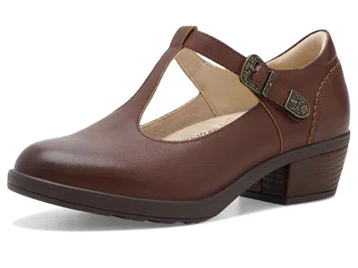 Alegria Winslett High Heels Chestnut: Eu 39.5 (us Women's 9.5) Regular, Leather In Brown