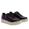 Alegria Women's Averie Sneakers In Black Purple In Purple