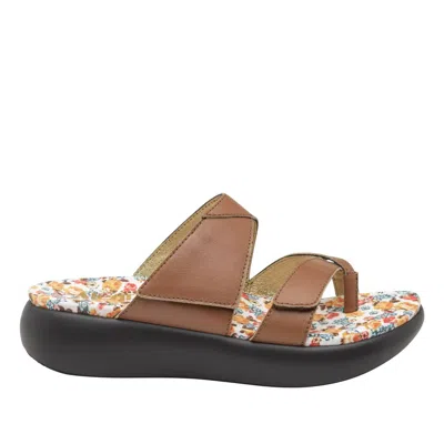 Alegria Women's Beatrix Sandal In Cognac In Multi