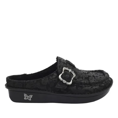 Alegria Women's Brigid Open-back Clog In Black