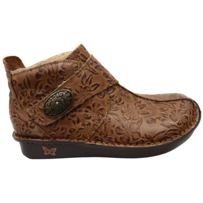 Alegria Women's Caiti Ankle Bootie In Loretta In Brown