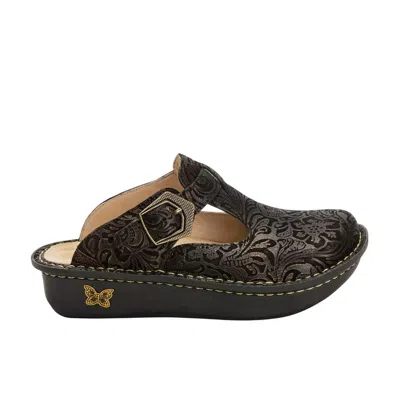 Alegria Women Classic Shoe In Delicut Black In Multi