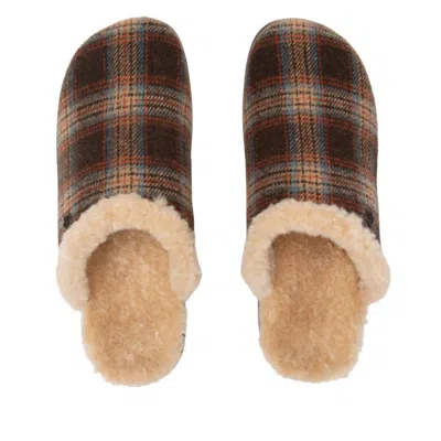 Alegria Women's Comfee Slippers In Plaidly Brown In Multi