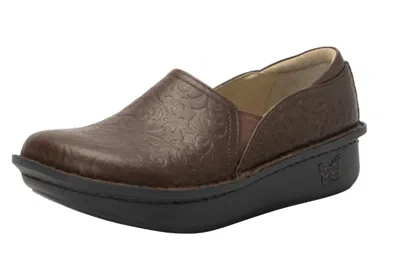 Alegria Women's Debra Clog In Cocoa Blooms